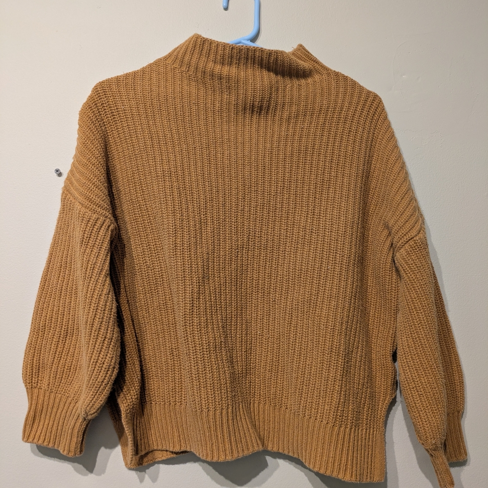 cupcakes & cashmere Tan Sweater